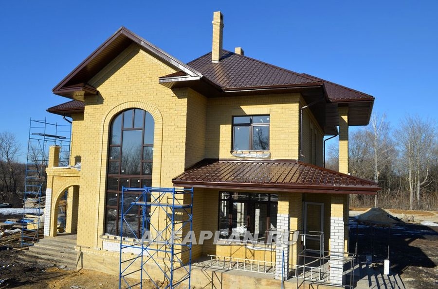 Строительство дома по проекту 398A - фото №3