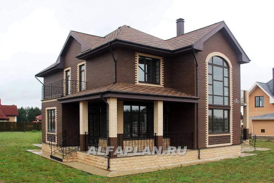 Строительство дома по проекту 398A - фото №9