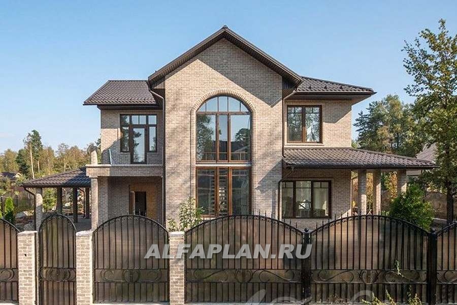 Строительство дома по проекту 398A - фото №10