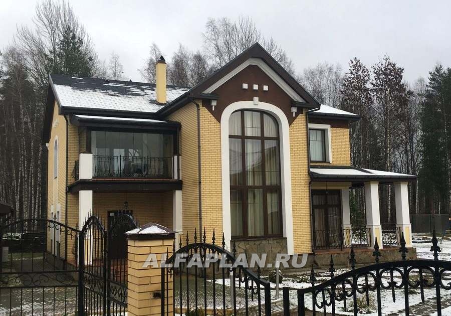 Строительство дома по проекту 398A - фото №13