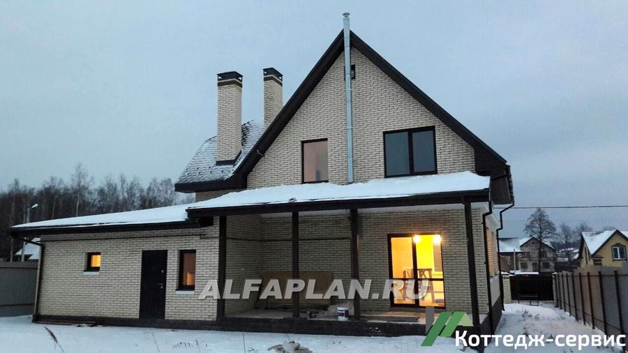 Строительство дома по проекту 102B - фото №11