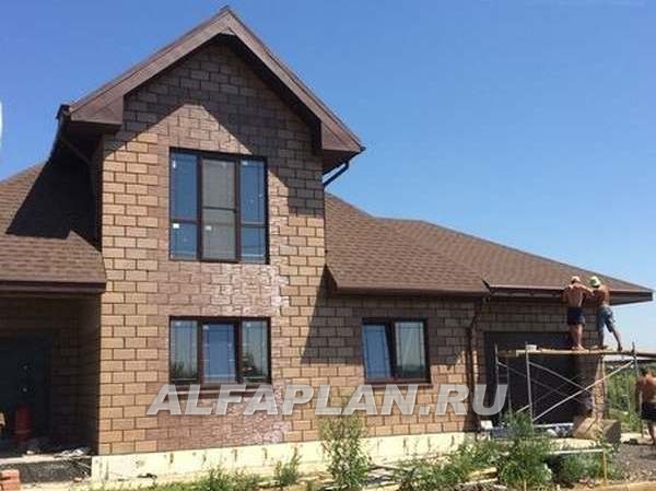 Строительство дома по проекту 125A - фото №2