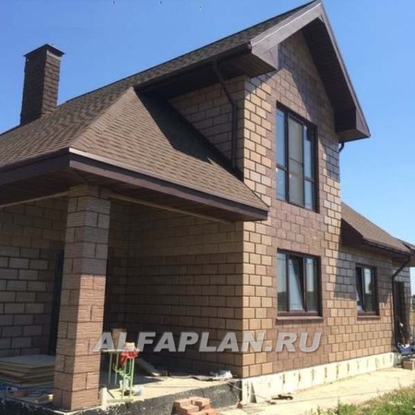 Строительство дома по проекту 125A - фото №3