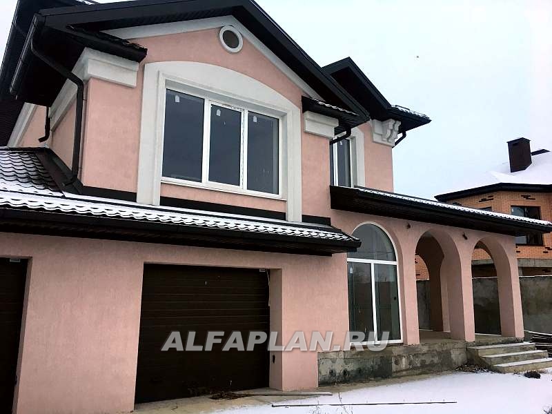 Строительство дома по проекту 126E - фото №3