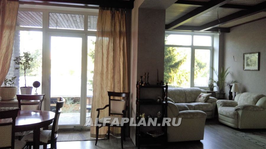 Строительство дома по проекту 128A - фото №11