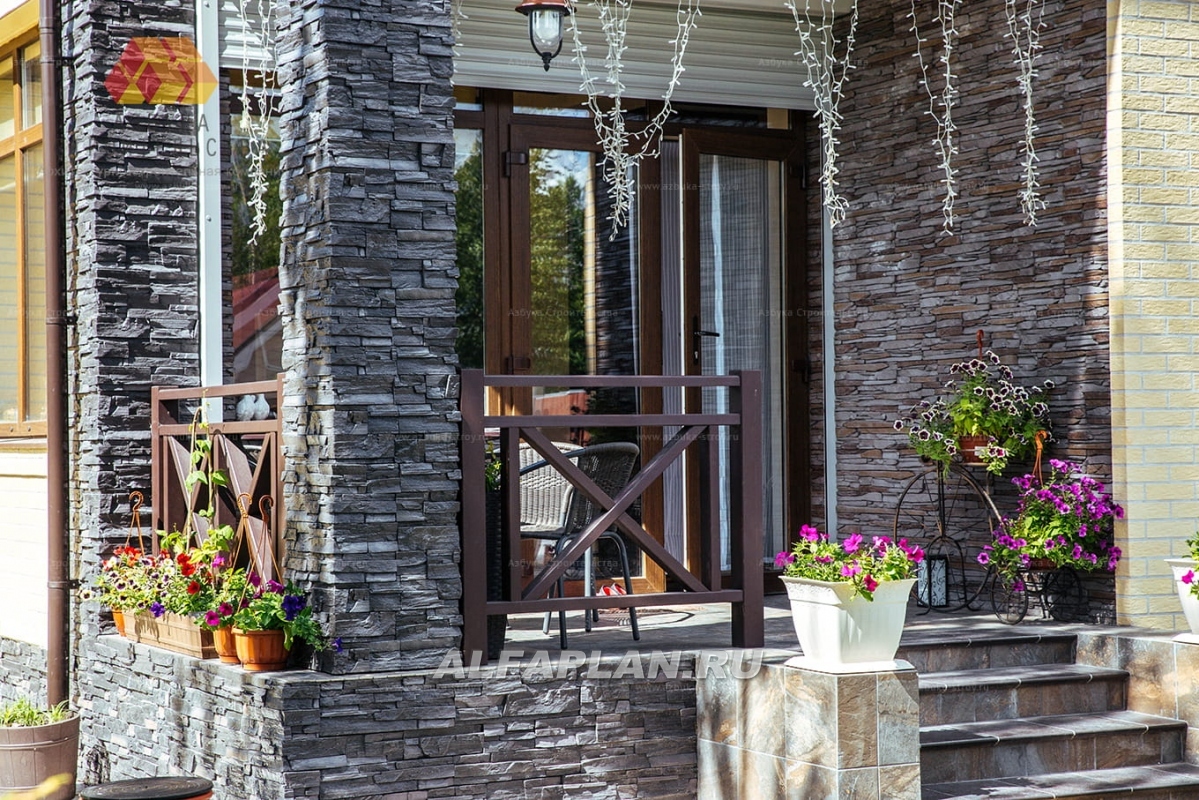 Строительство дома по проекту 128A - фото №9