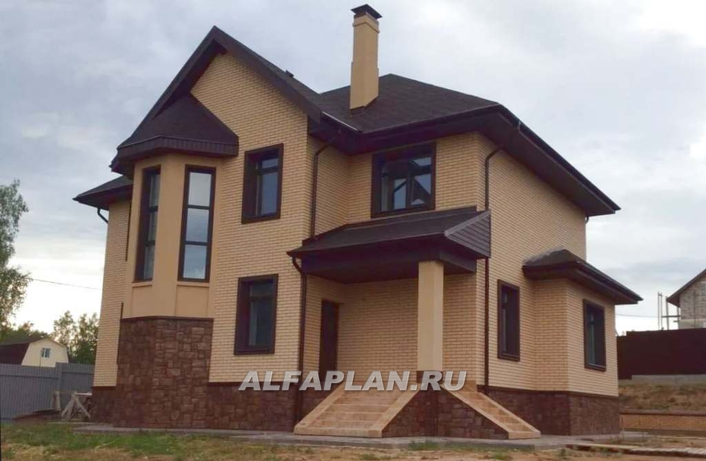 Строительство дома по проекту 132A - фото №3