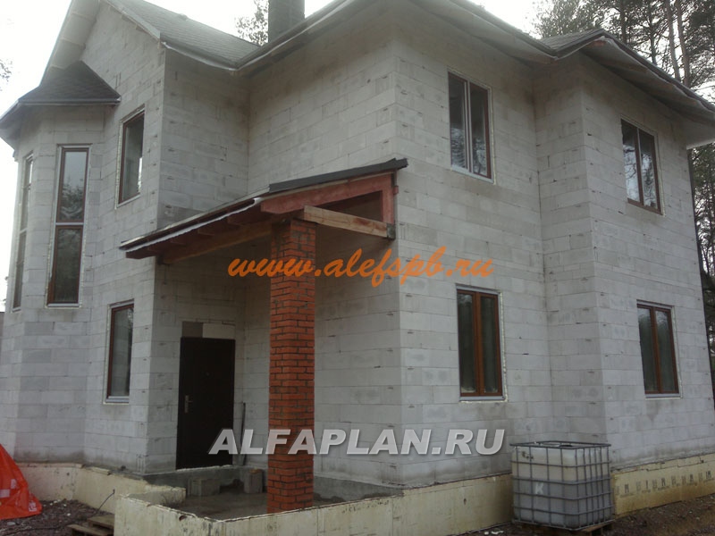 Строительство дома по проекту 132A - фото №5