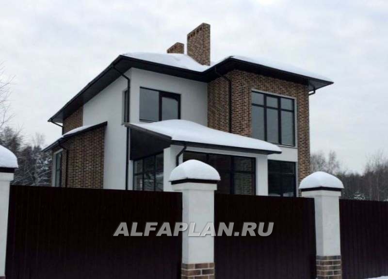 Строительство дома по проекту 134A - фото №2