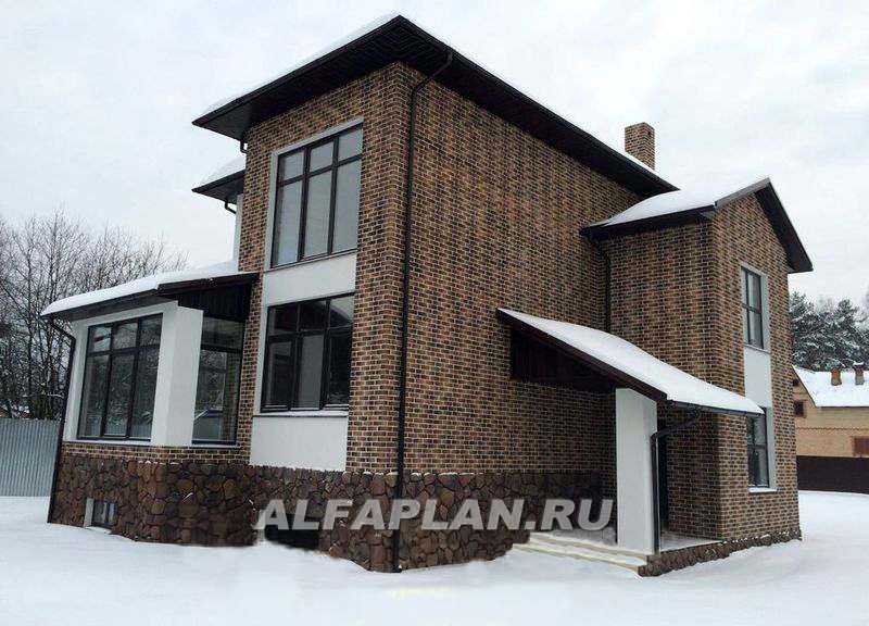 Строительство дома по проекту 134A - фото №3