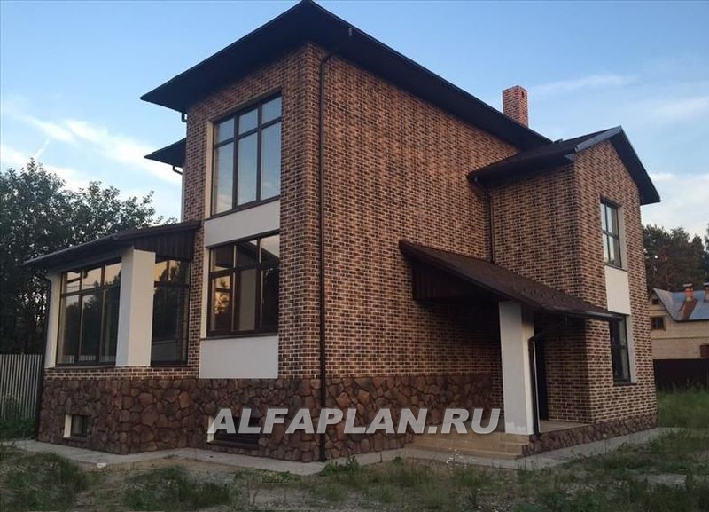 Строительство дома по проекту 134A - фото №4