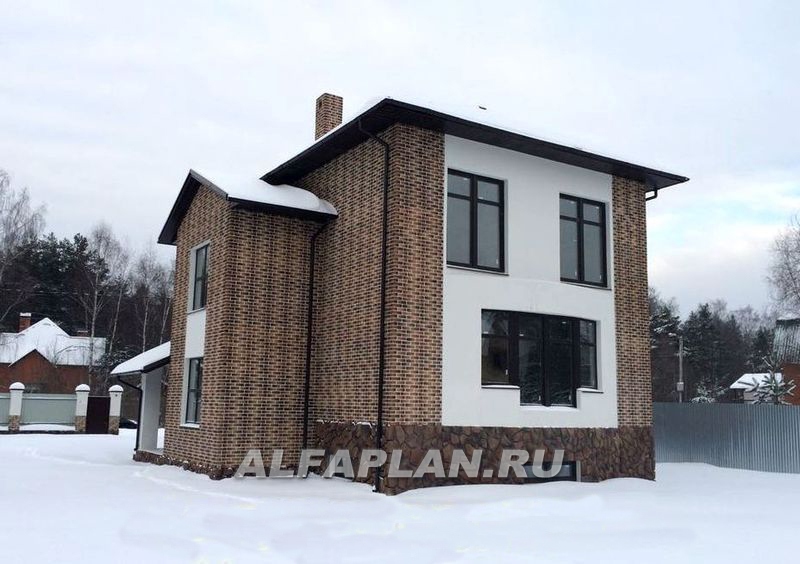 Строительство дома по проекту 134A - фото №5