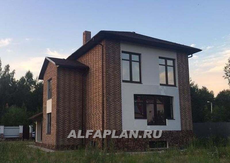 Строительство дома по проекту 134A - фото №6