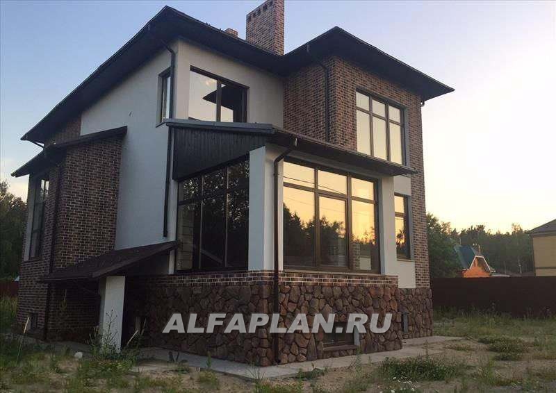 Строительство дома по проекту 134A - фото №8