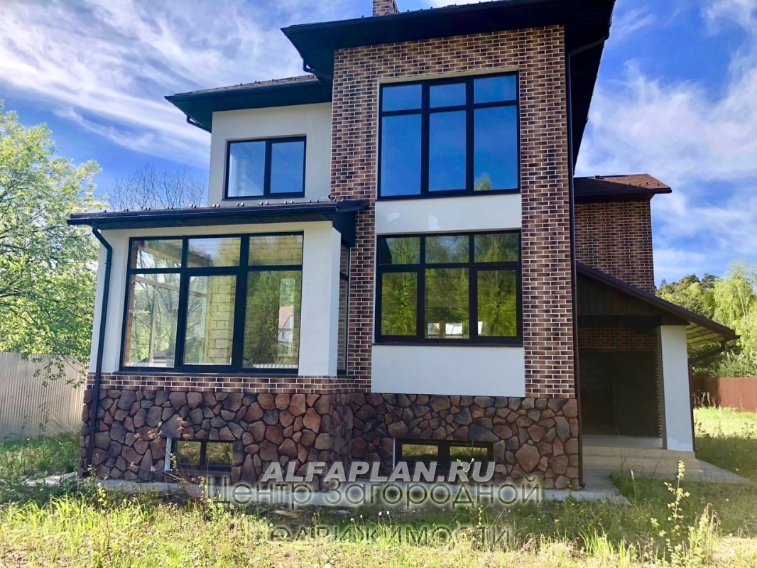 Строительство дома по проекту 134A - фото №1