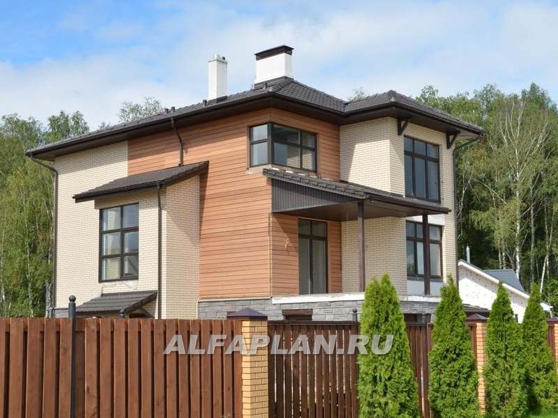 Строительство дома по проекту 134B - фото №1