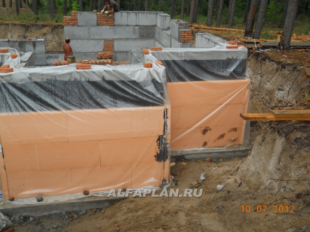 Строительство дома по проекту 137AC - фото №10