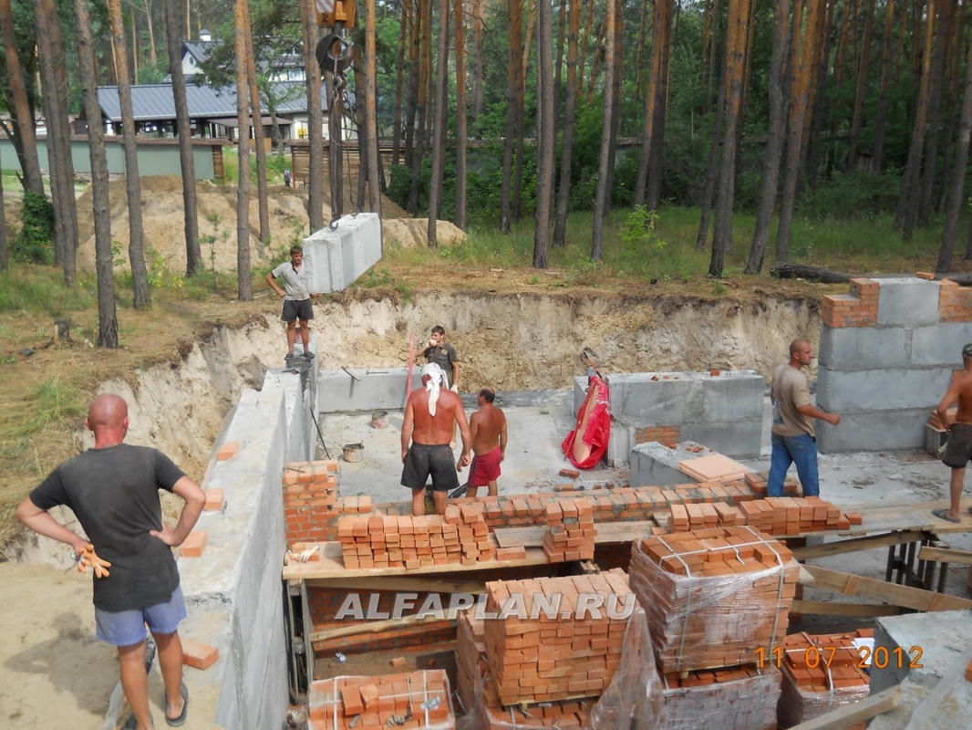 Строительство дома по проекту 137AC - фото №11