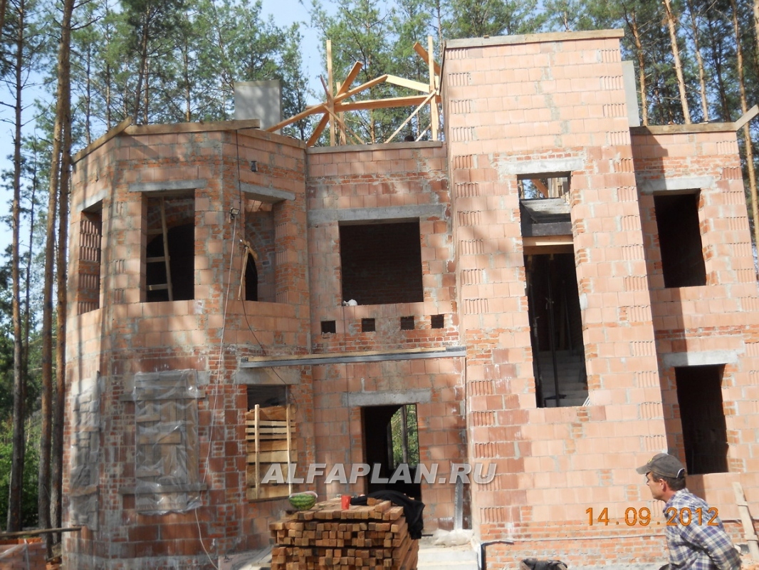 Строительство дома по проекту 137AC - фото №18