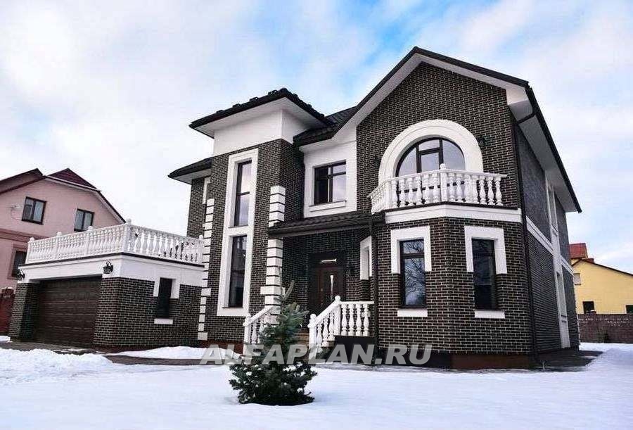 Строительство дома по проекту 137E - фото №1