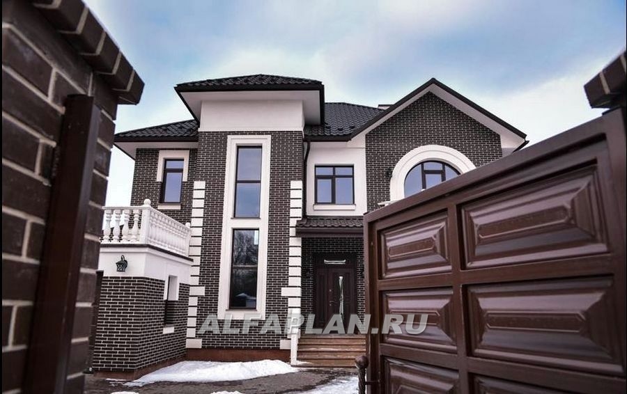 Строительство дома по проекту 137E - фото №3