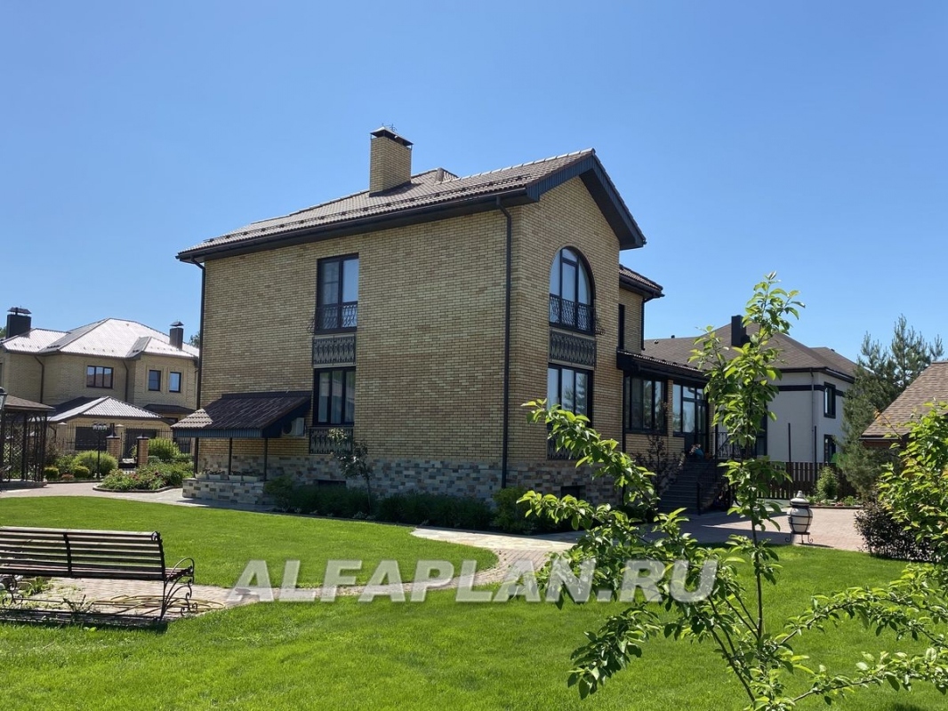 Коттедж с большим гаражом и цокольным этажом по проекту 137ВС "Феникс Плюс" - фото №7