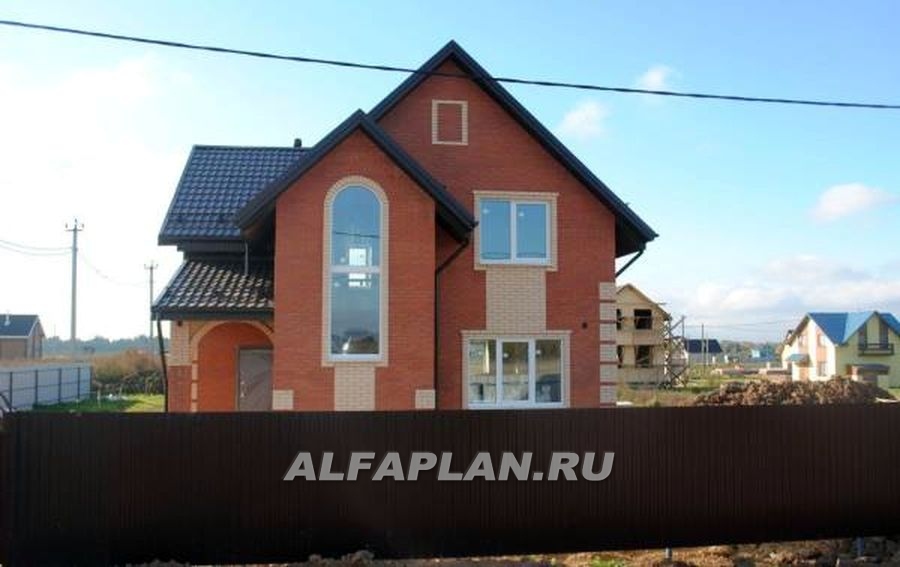 Строительство дома по проекту 185A - фото №3