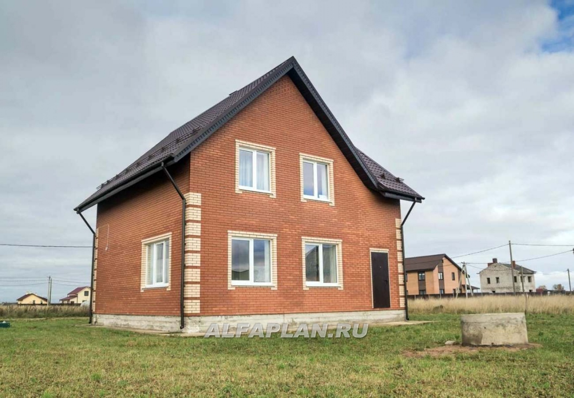 Строительство дома по проекту 185A - фото №5