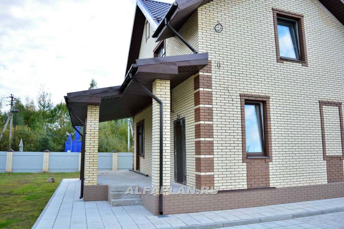 Строительство дома по проекту 185A - фото №3