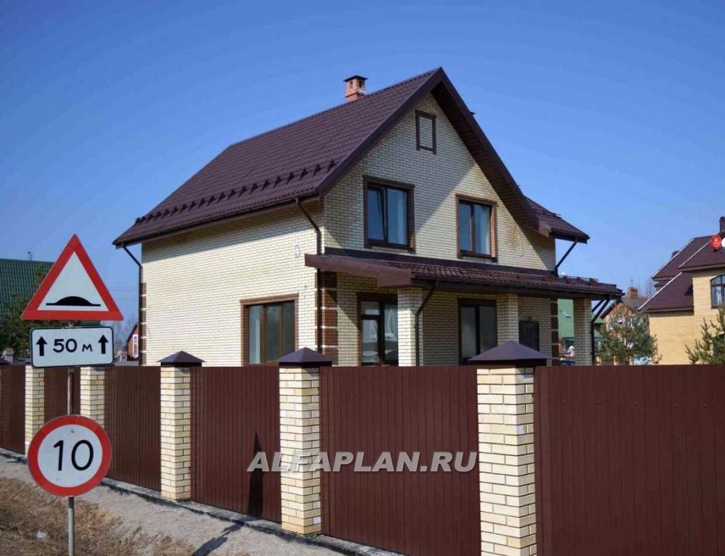 Строительство дома по проекту 185A - фото №8