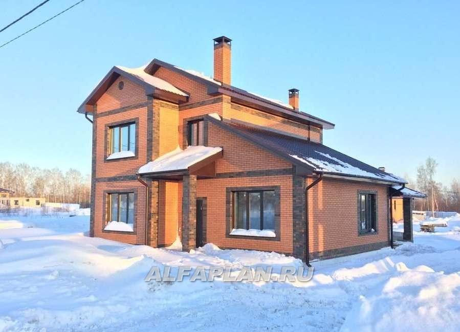 Строительство дома по проекту 191A - фото №3