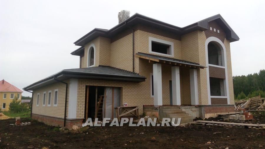 Строительство дома по проекту 193A - фото №3