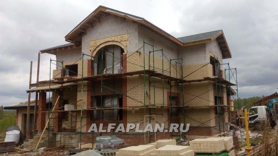 Строительство дома по проекту 193A - фото №4