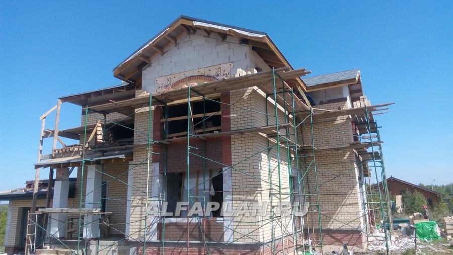 Строительство дома по проекту 193A - фото №6