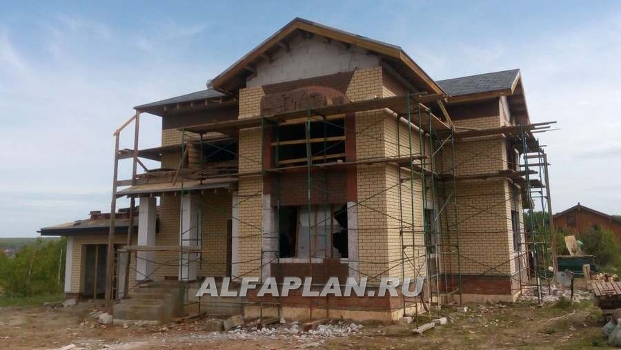 Строительство дома по проекту 193A - фото №7