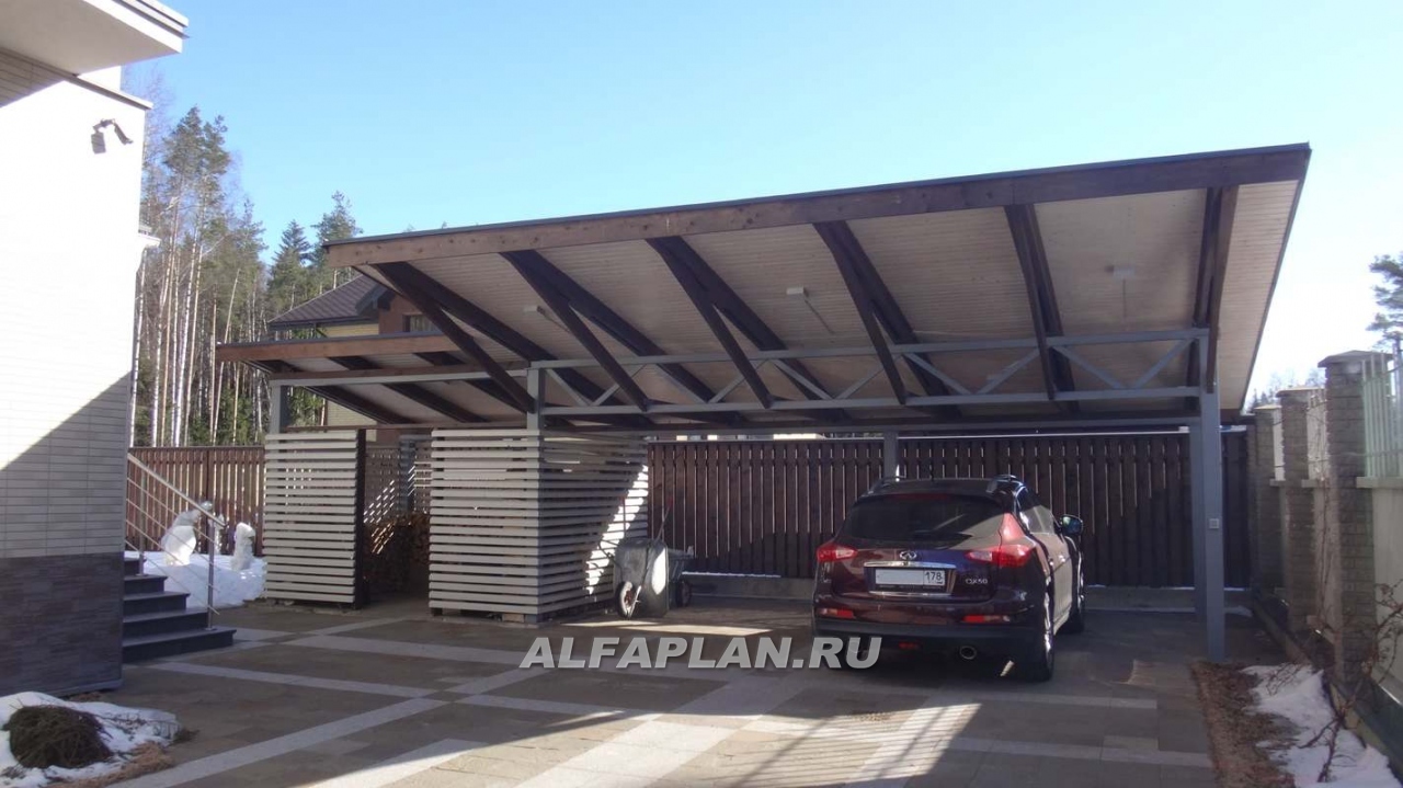 Строительство дома по проекту 209P - фото №1