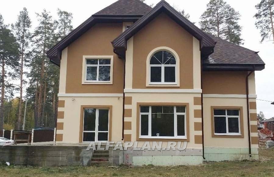 Строительство дома по проекту 303A - фото №1