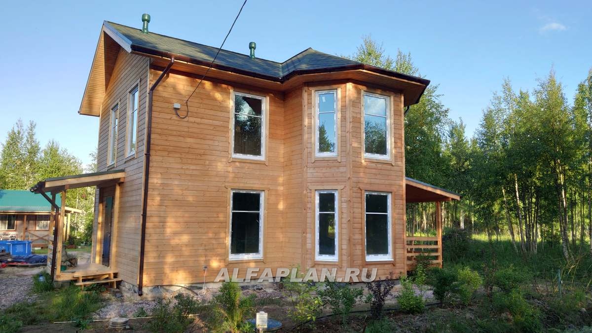 Строительство дома по проекту 382B - фото №3