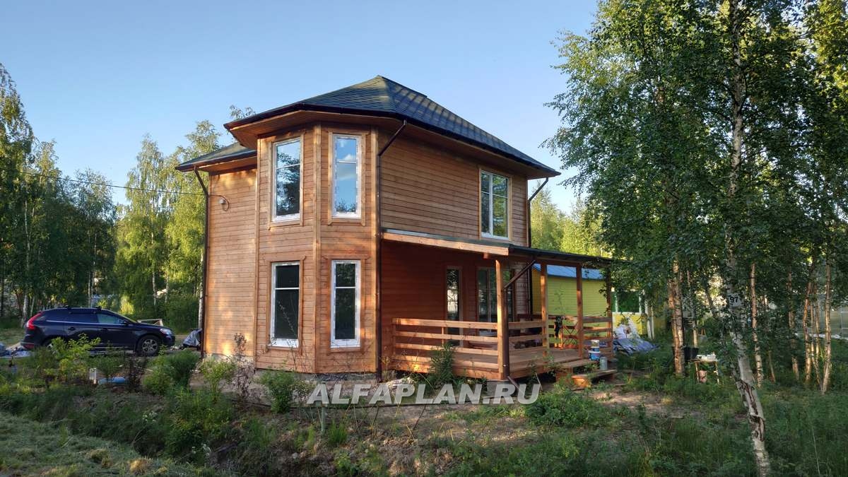 Строительство дома по проекту 382B - фото №4