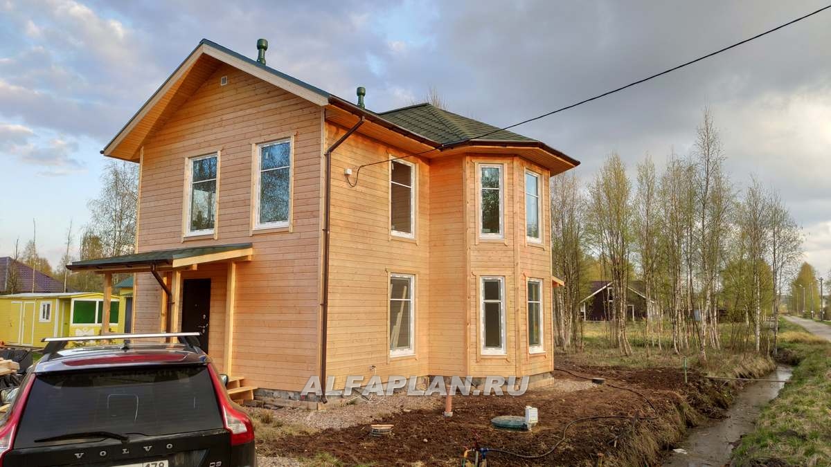 Строительство дома по проекту 382B - фото №5