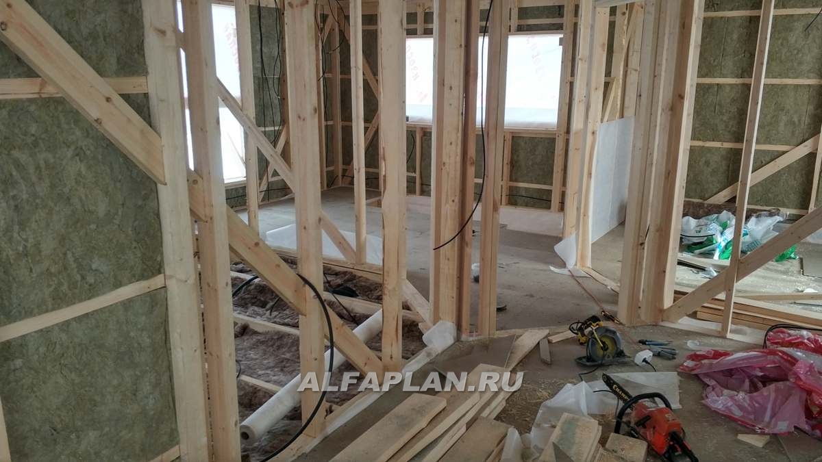 Строительство дома по проекту 382B - фото №14