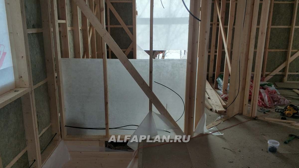 Строительство дома по проекту 382B - фото №20