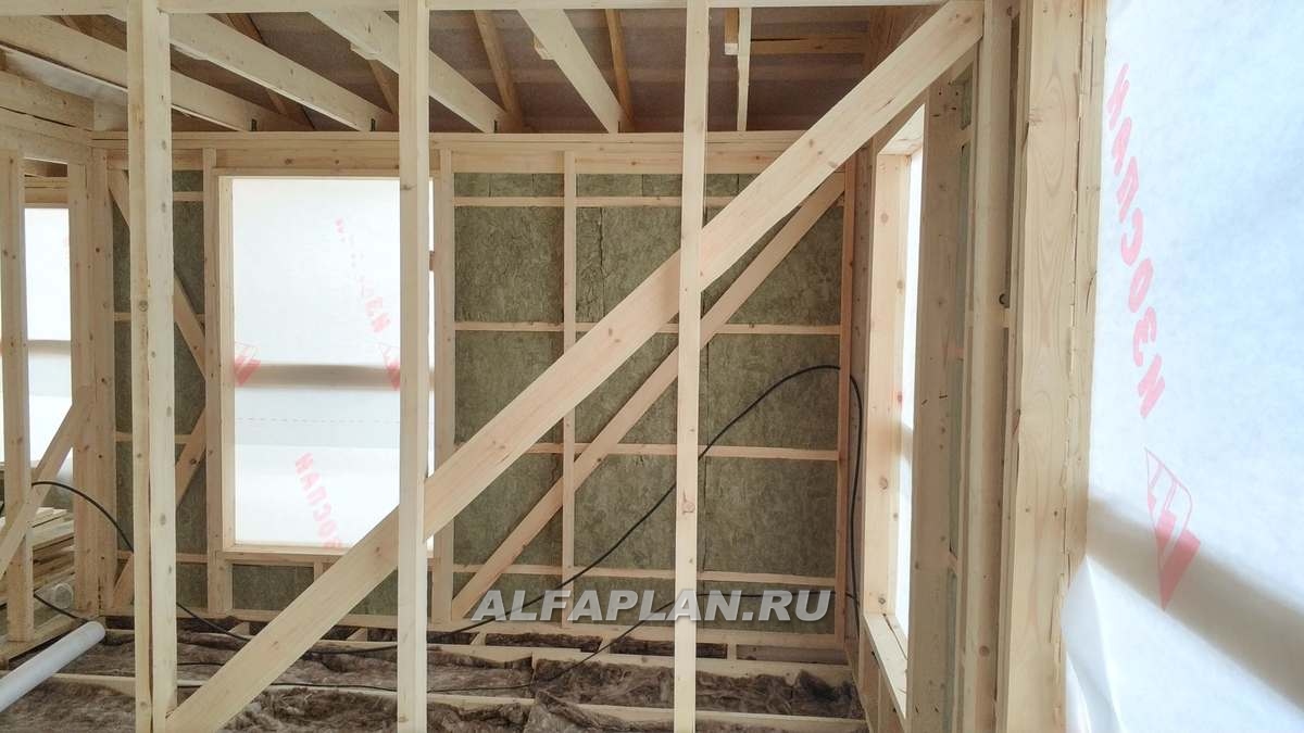 Строительство дома по проекту 382B - фото №25