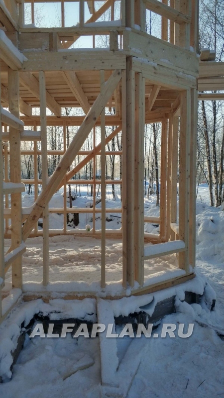 Строительство дома по проекту 382B - фото №31