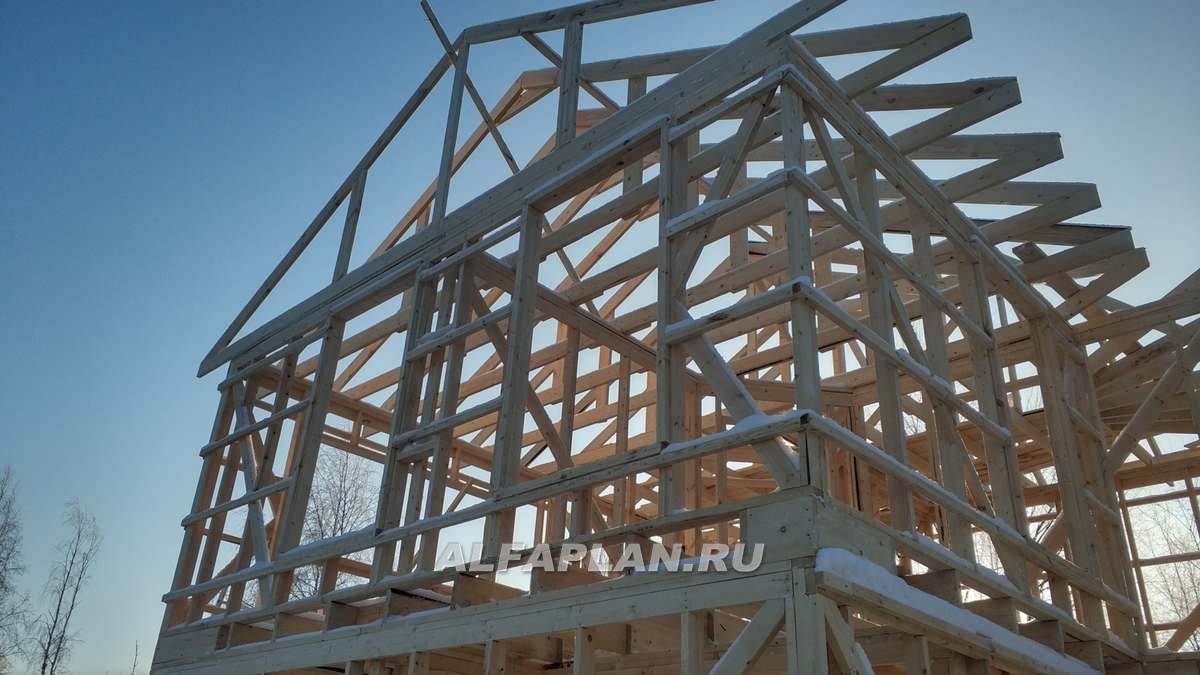 Строительство дома по проекту 382B - фото №36