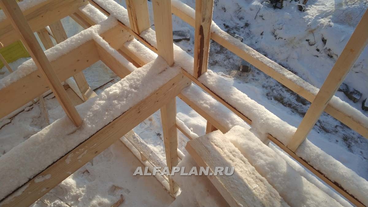 Строительство дома по проекту 382B - фото №38