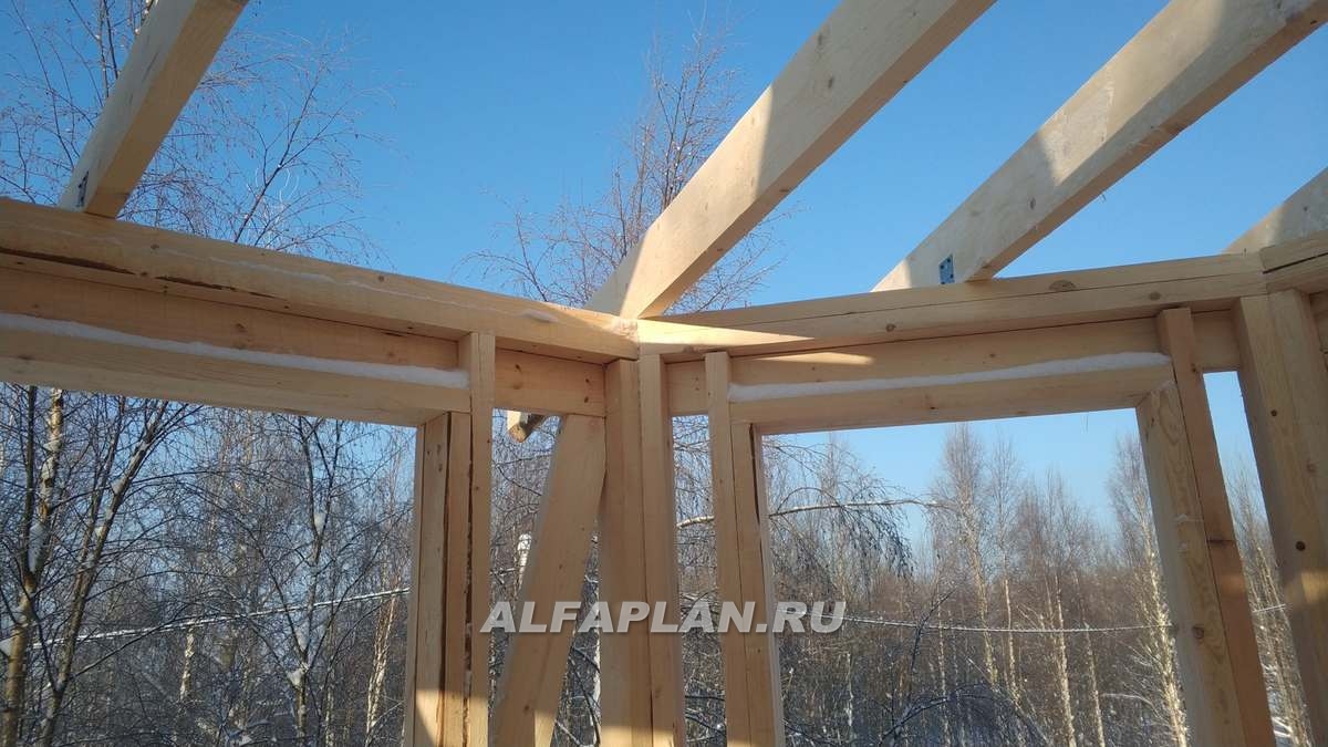 Строительство дома по проекту 382B - фото №42