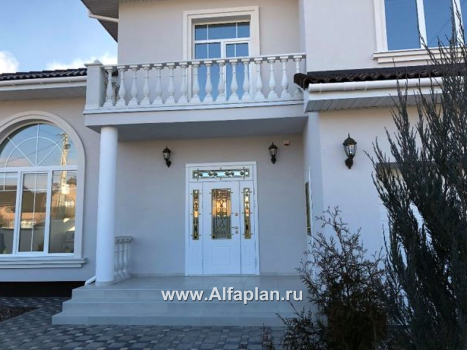 «Тургенев» - проект двухэтажного дома, с террасой и с гаражом, в классическом стиле - превью дополнительного изображения №5