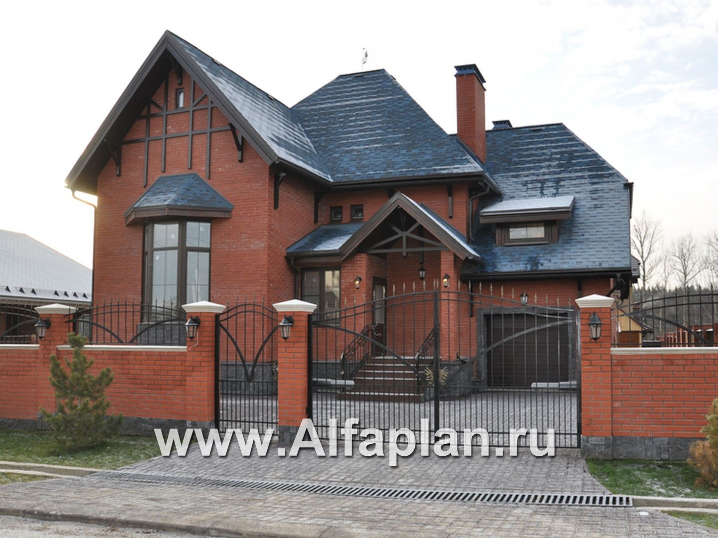 Проекты домов Альфаплан - «Вернигероде» - загородный дом с мансардой - дополнительное изображение №8