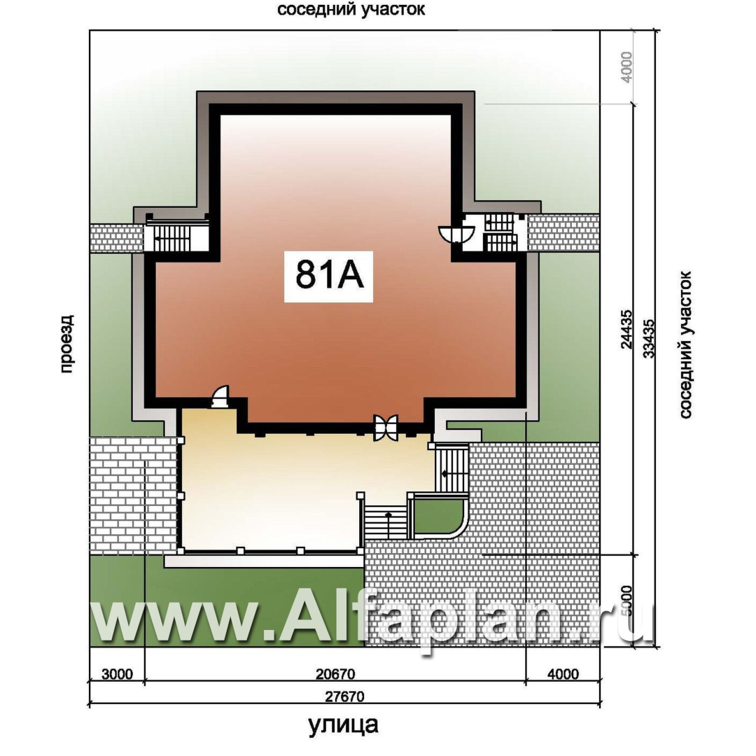 Проекты домов Альфаплан - «Поместье» - элитный коттедж в классическом стиле - дополнительное изображение №14